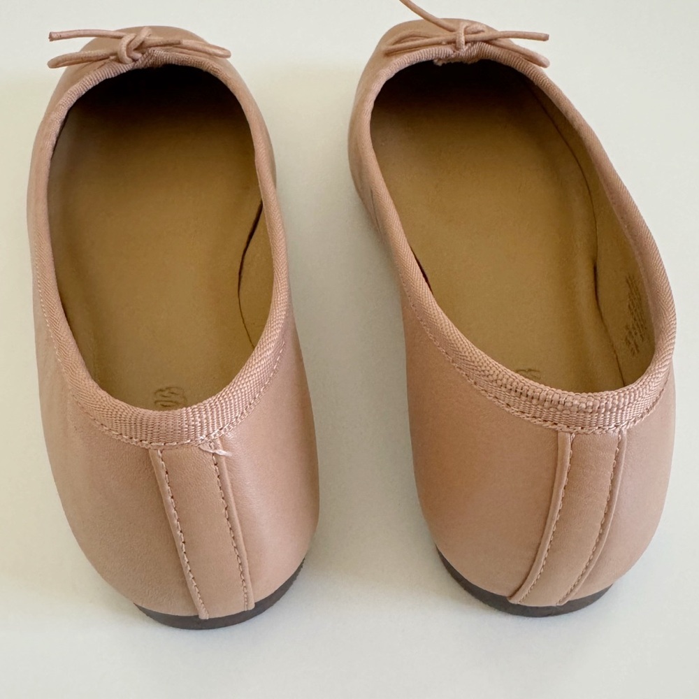 NWT Madewell The Anelise Ballet Flat, Warm Sand - Picture 7 of 12